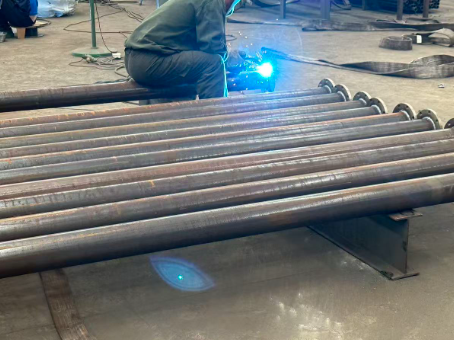 榆林20#无缝注浆管加工108*6钢花管棚管